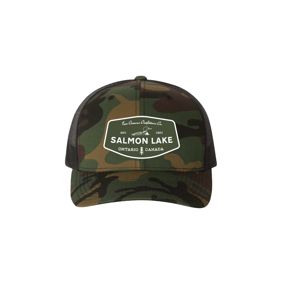 Salmon Lake Patch Trucker Cap