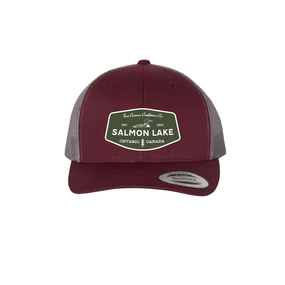 Salmon Lake Patch Trucker Cap