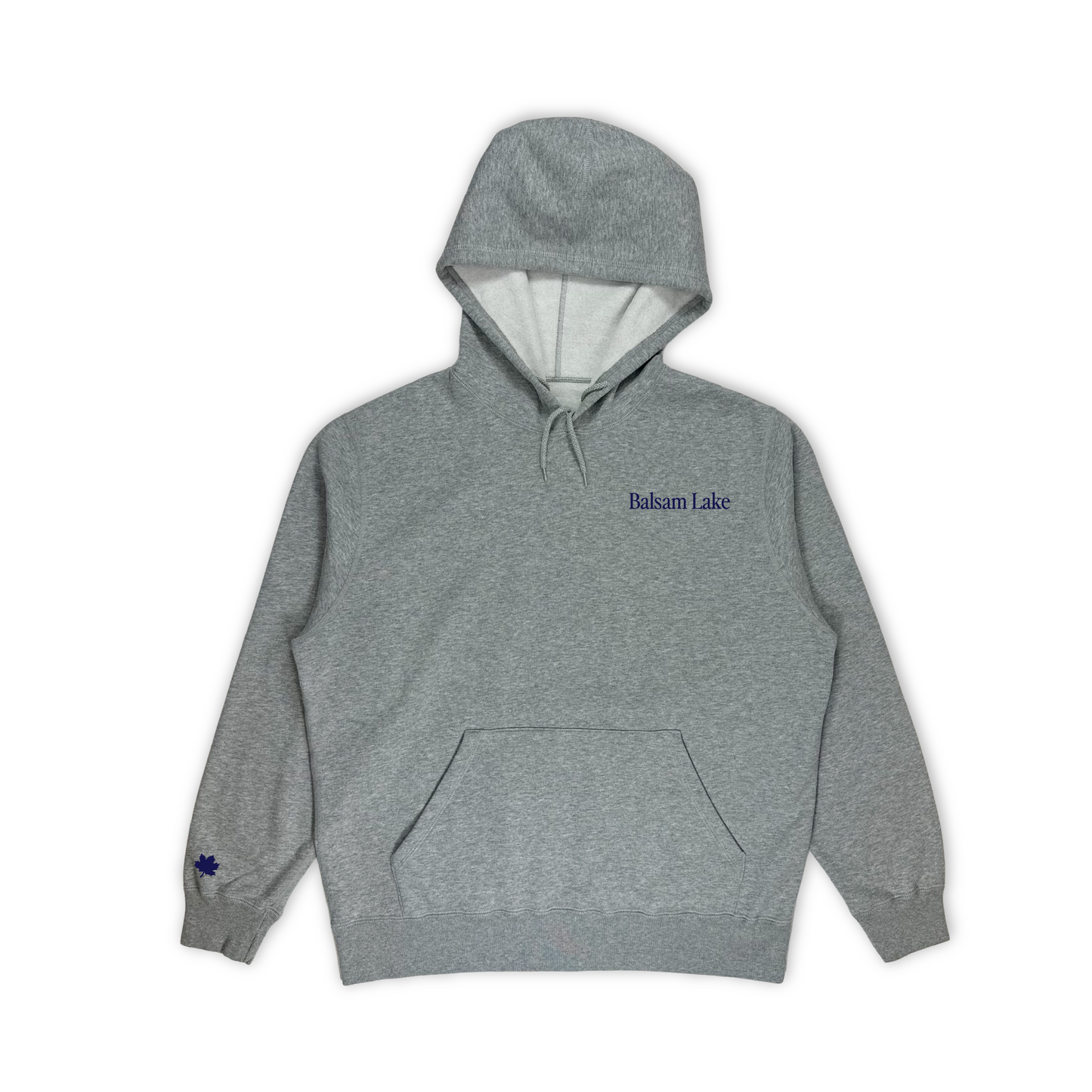 Basic Minimalist Fleece Hoodie