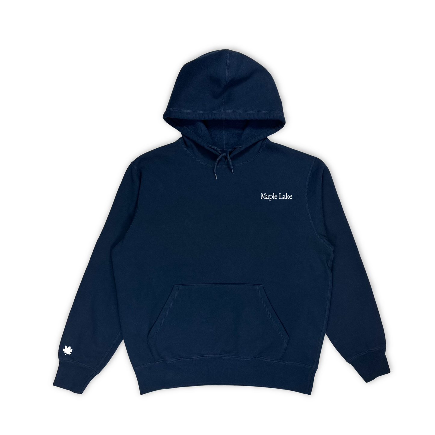 Basic Minimalist Fleece Hoodie