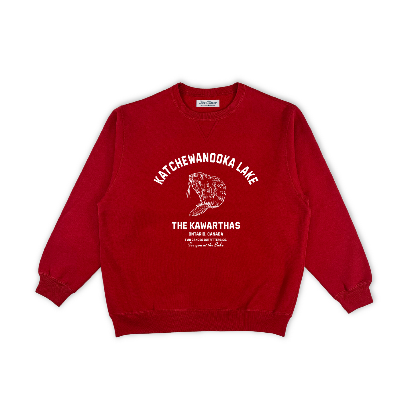 Classic Beaver Fleece Crewneck | Kids