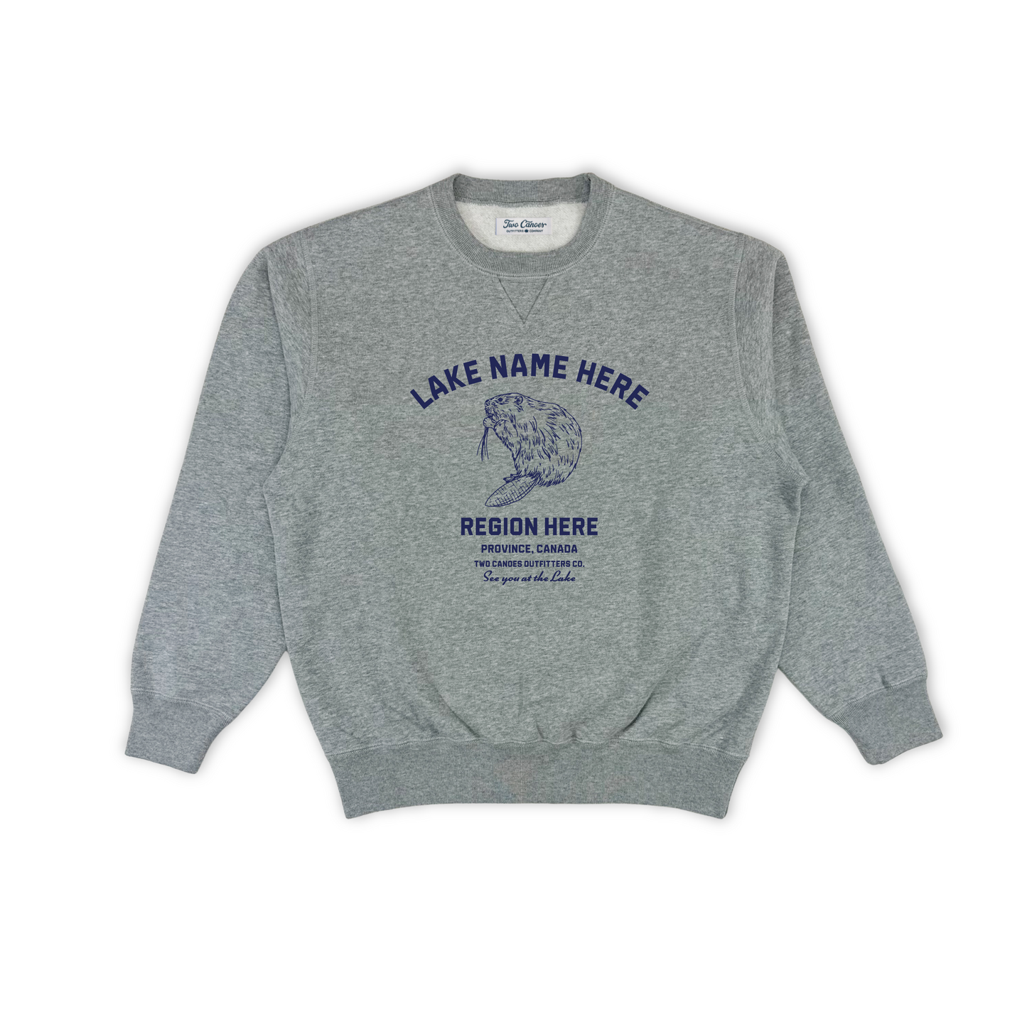 Classic Beaver Fleece Crewneck | Kids