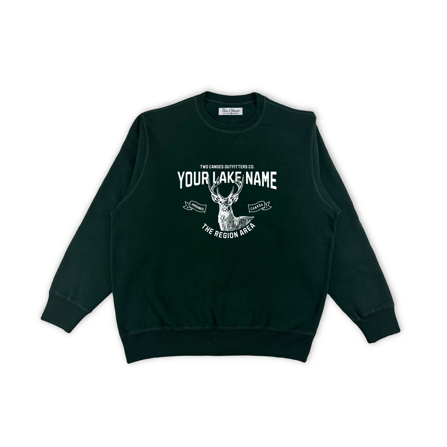 Classic Buck Head Fleece Crewneck