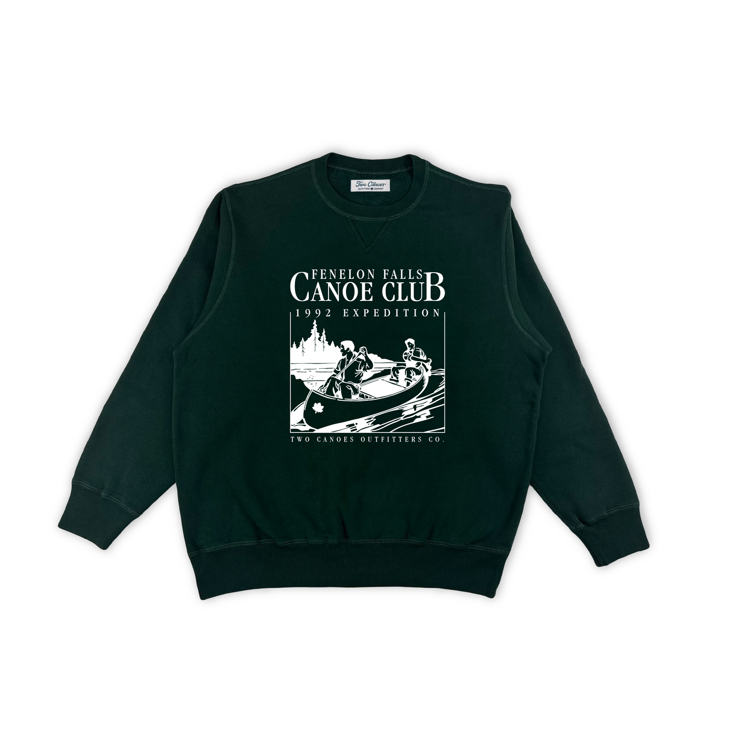 Canoe Club Graphic Fleece Crewneck