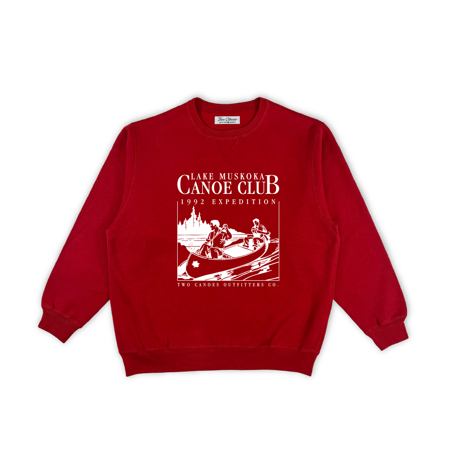 Canoe Club Graphic Fleece Crewneck