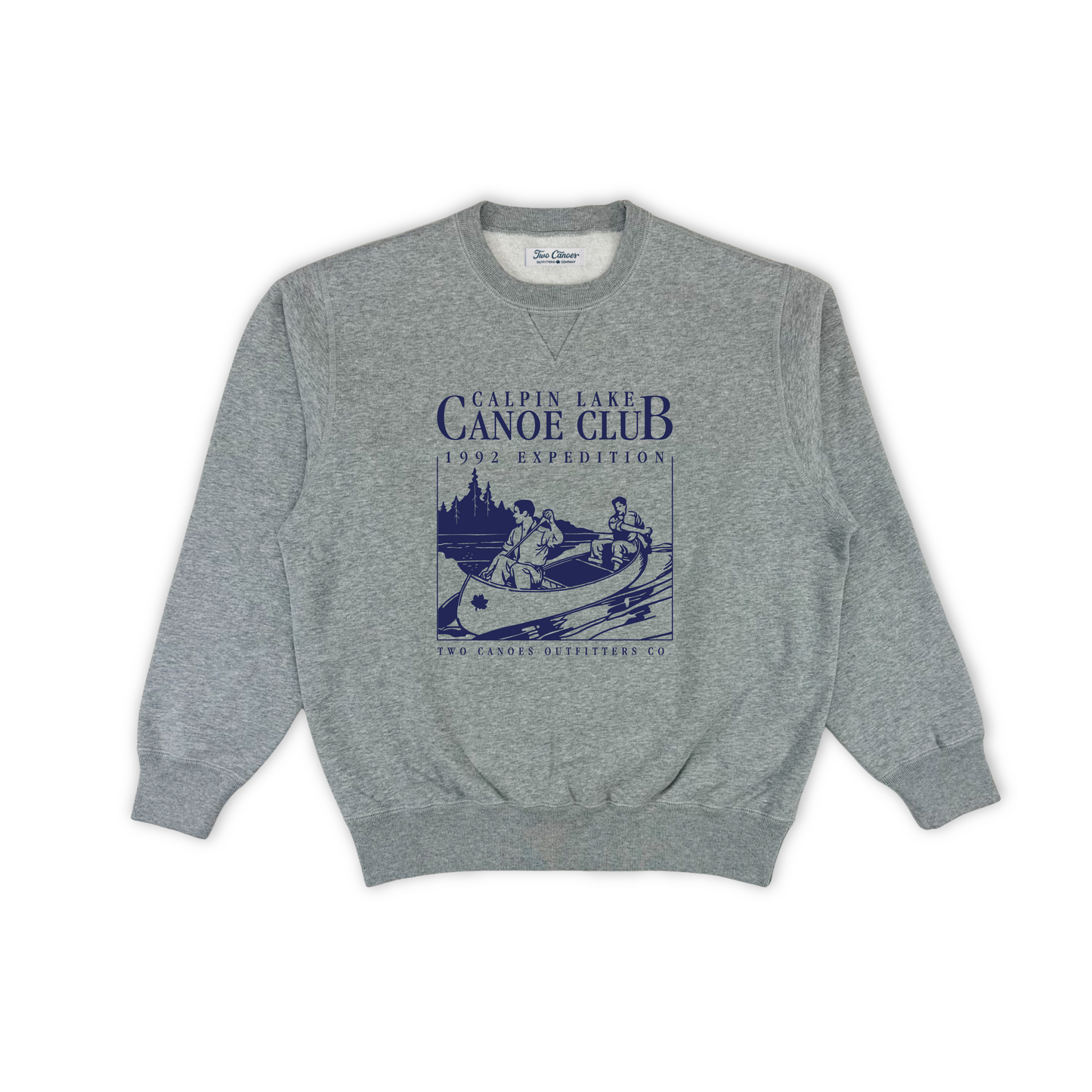Canoe Club Graphic Fleece Crewneck