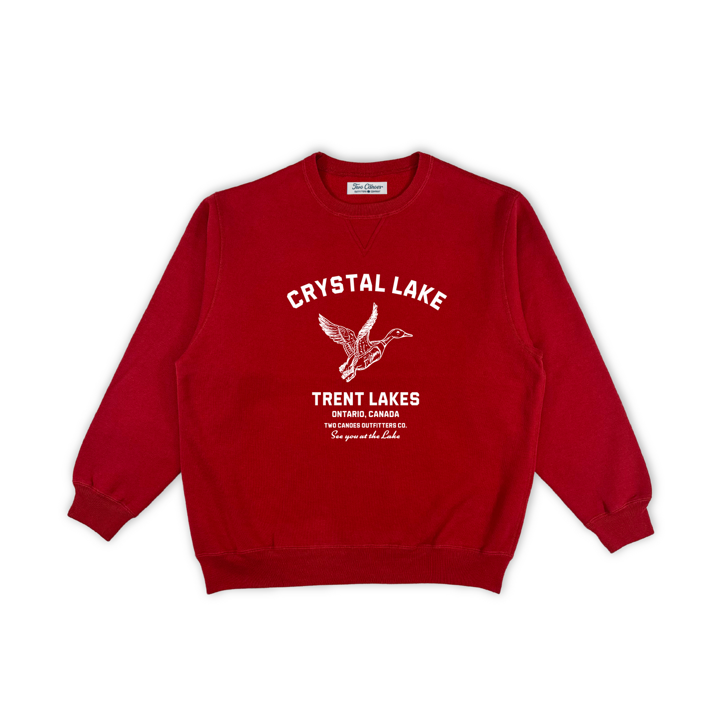 Classic Mallard Duck Fleece Crewneck | Kids