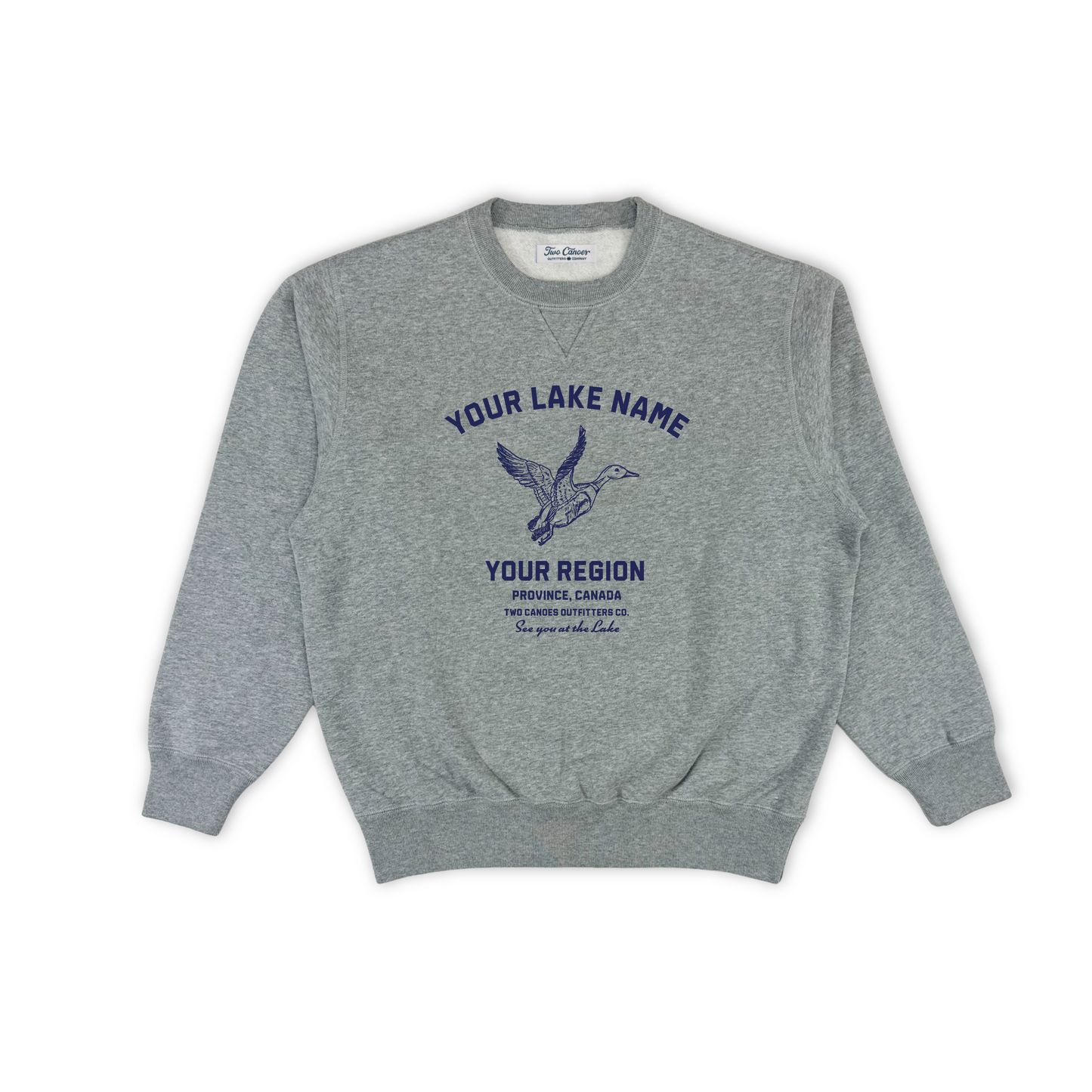 Classic Mallard Duck Fleece Crewneck | Kids