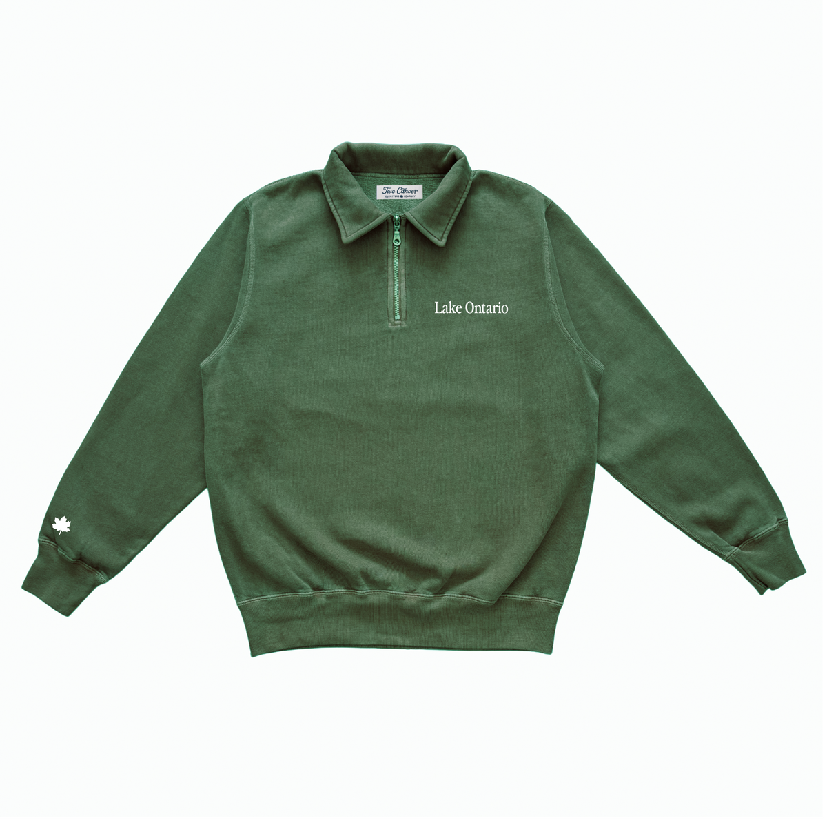 Lake Ontario Fleece Quarter Zip | Canadian Made π¨π¦