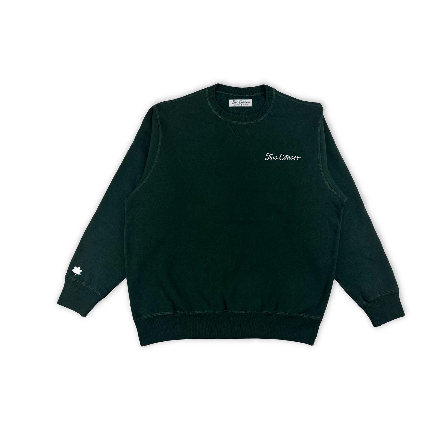 Two Canoes Minimalist Fleece Crewneck