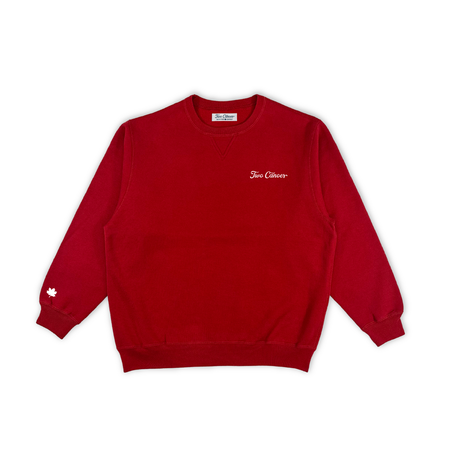 Two Canoes Minimalist Fleece Crewneck