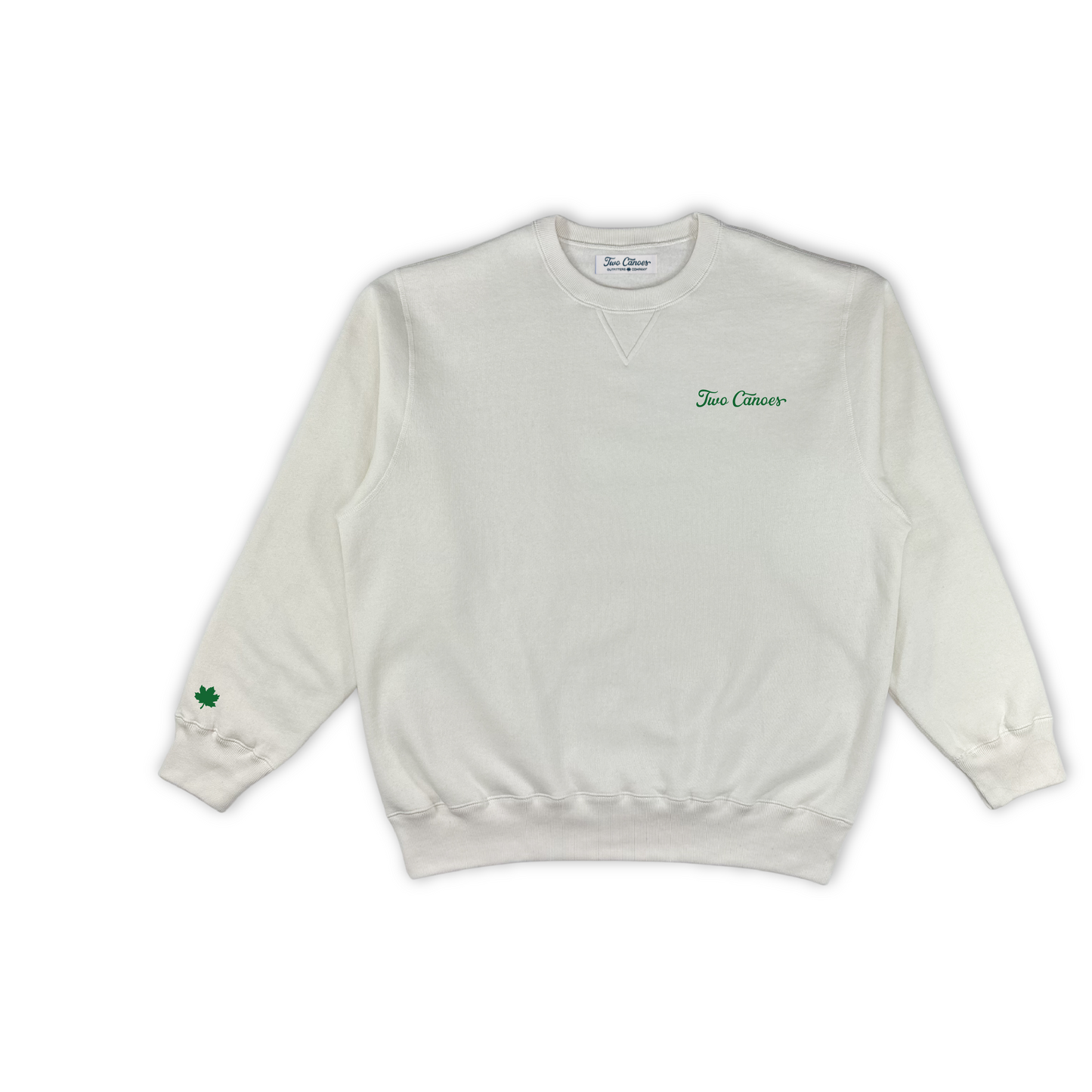 Two Canoes Minimalist Fleece Crewneck