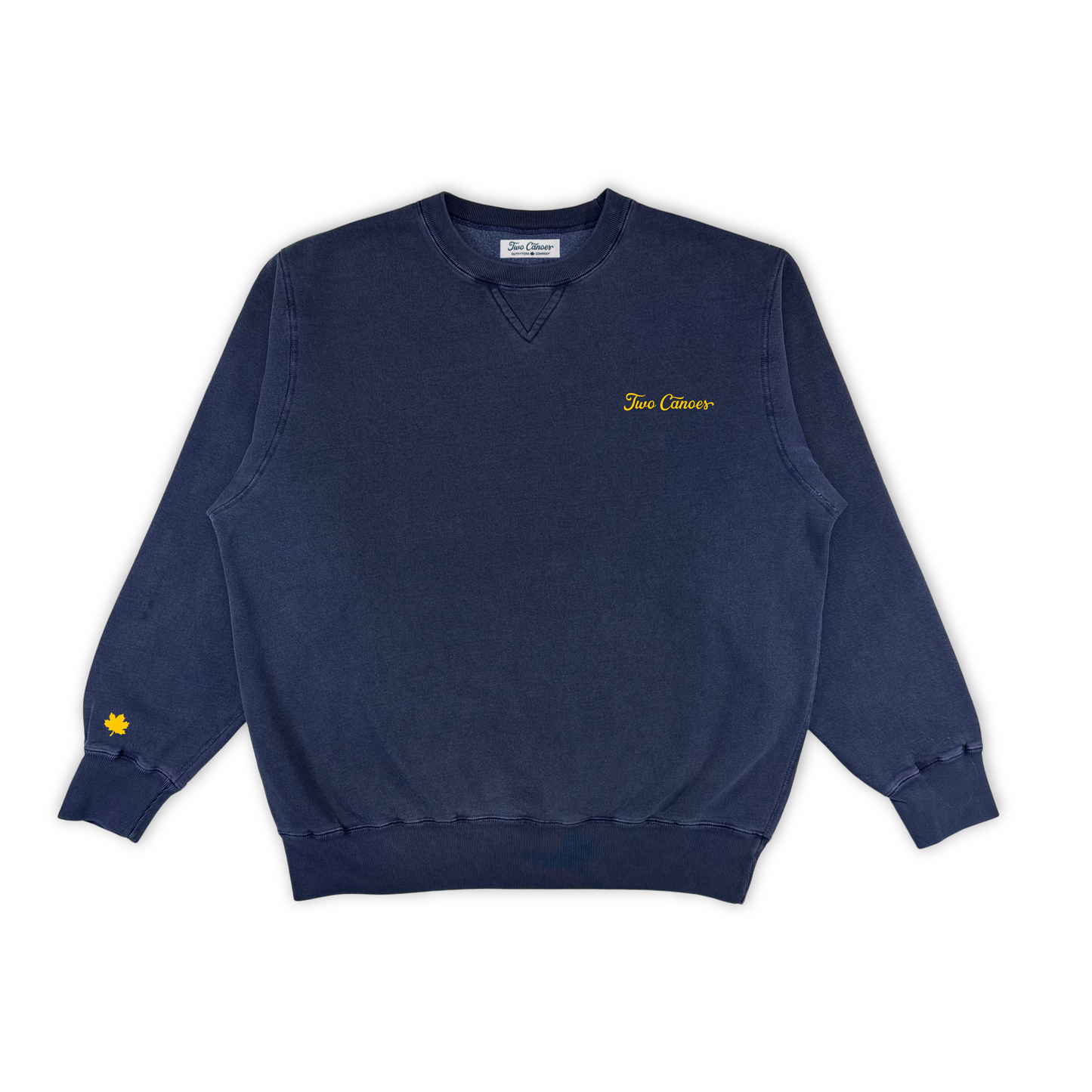 Two Canoes Minimalist Fleece Crewneck
