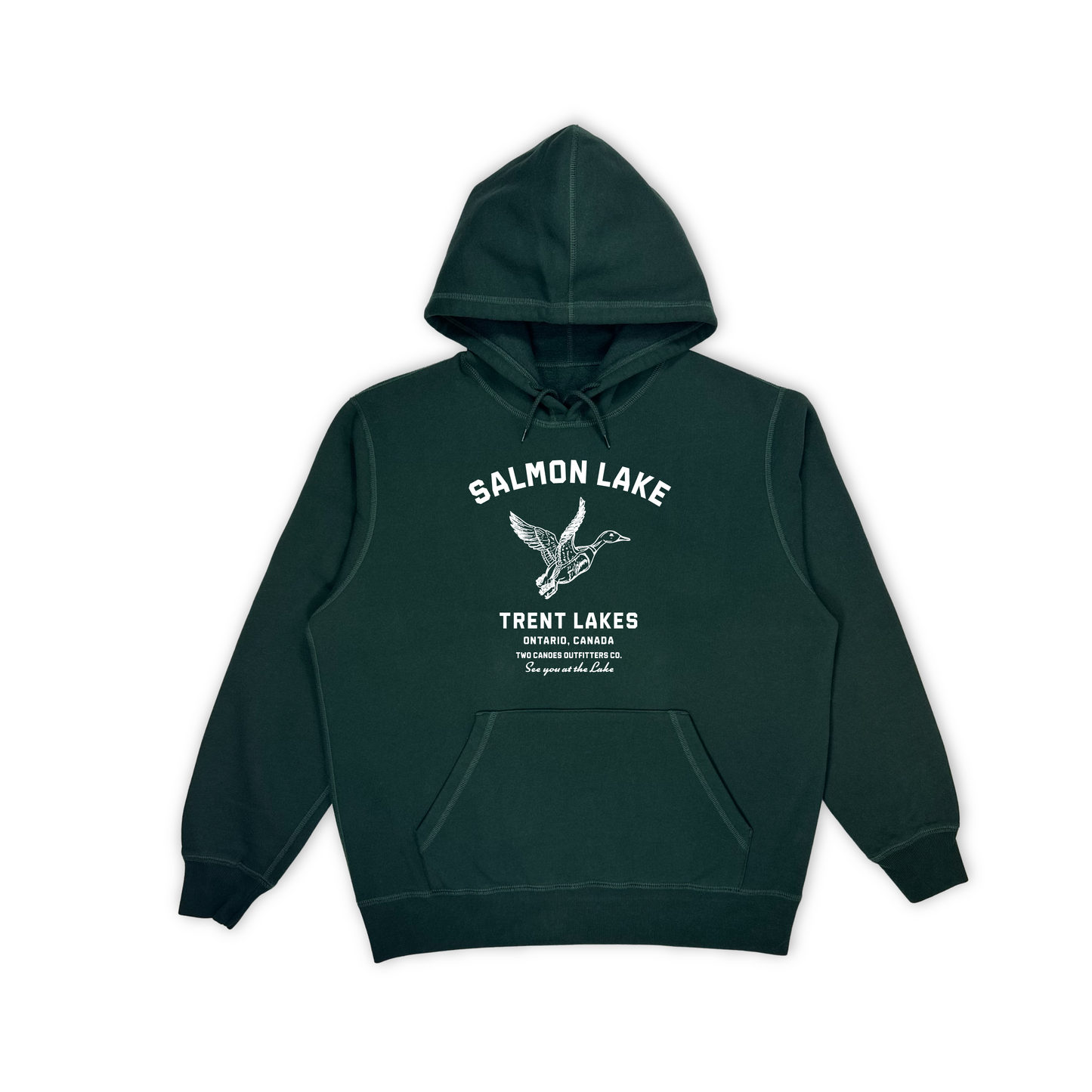Classic Mallard Duck Fleece Hoodie