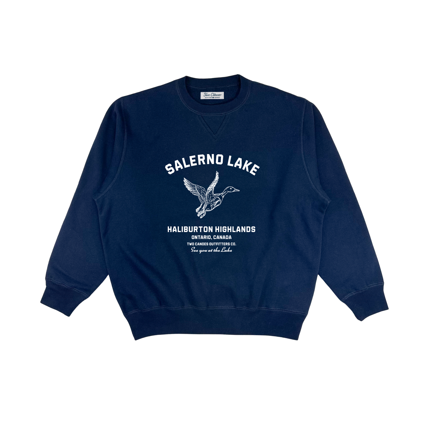 Classic Mallard Duck Fleece Crewneck | Kids