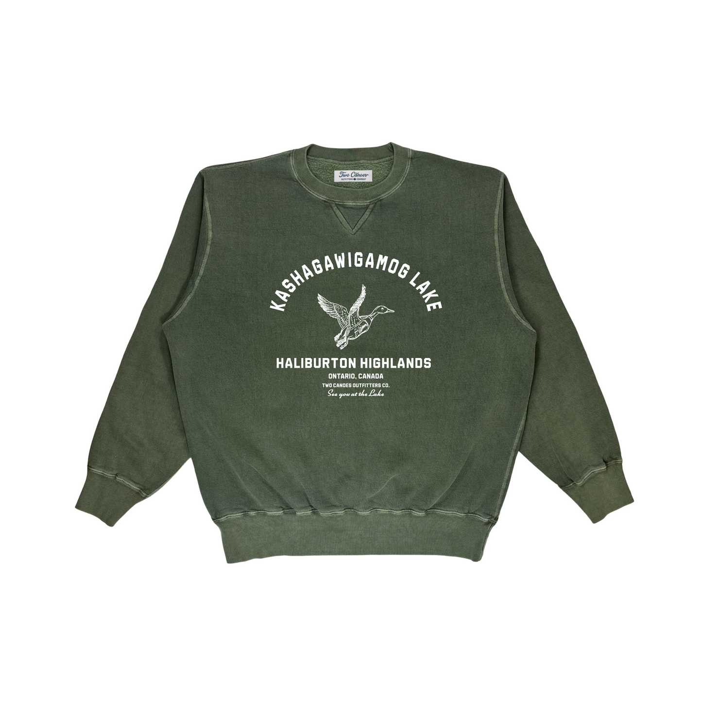 Classic Mallard Duck Fleece Crewneck