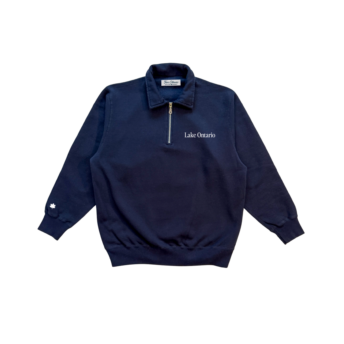 Lake Ontario Fleece Quarter Zip | Canadian Made 🇨🇦