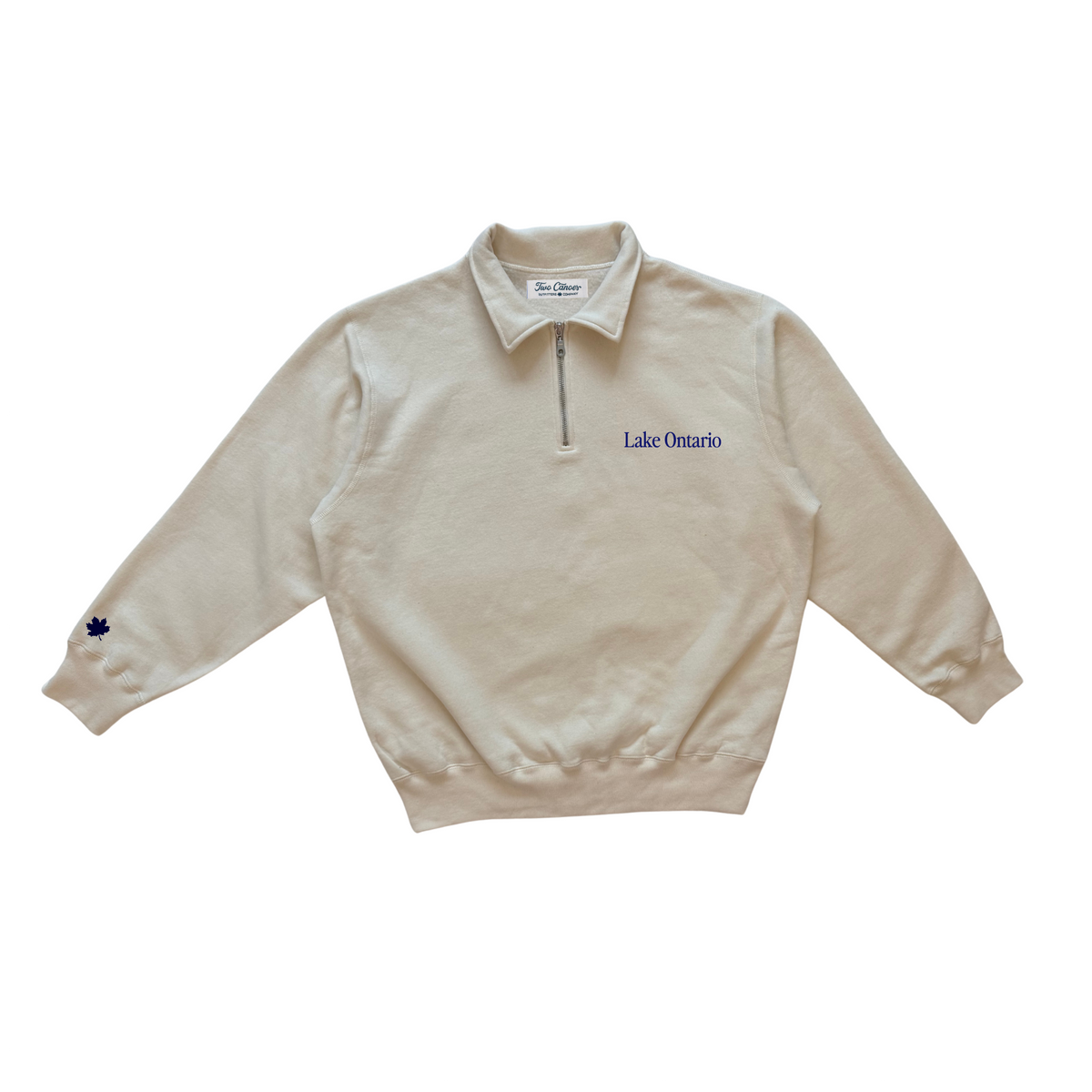 Lake Ontario Fleece Quarter Zip | Canadian Made 🇨🇦