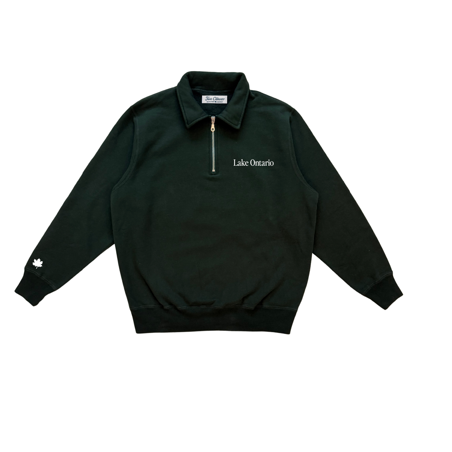 Lake Ontario Fleece Quarter Zip | Canadian Made 🇨🇦