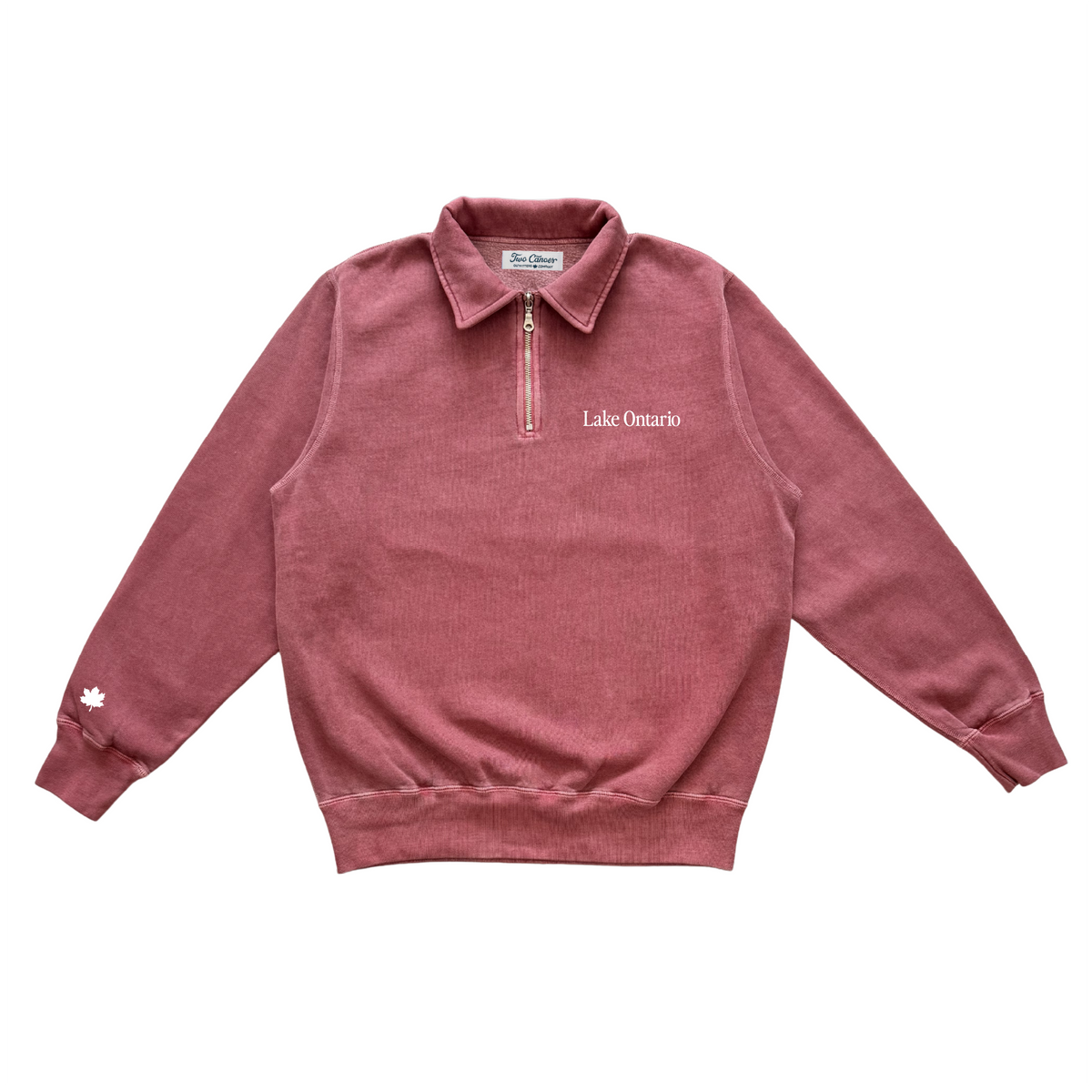 Lake Ontario Fleece Quarter Zip | Canadian Made 🇨🇦