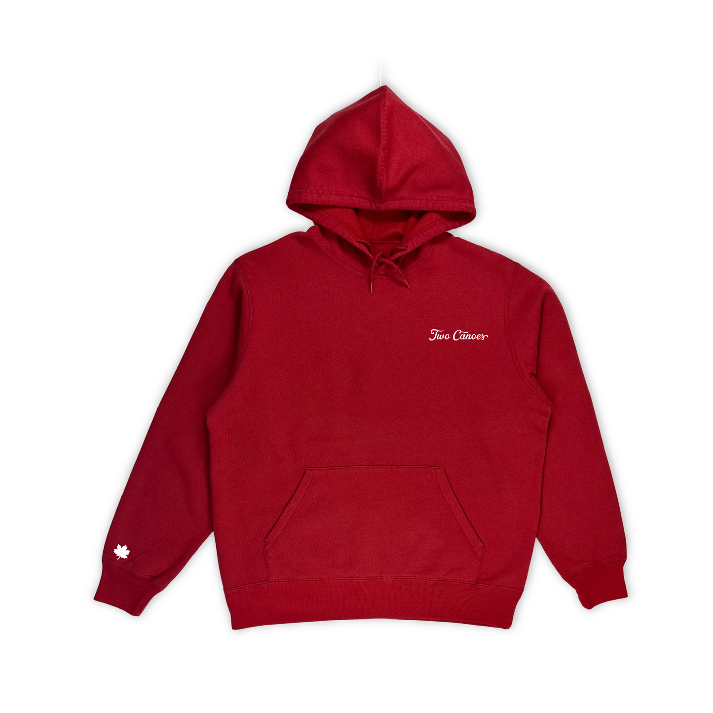 Two Canoes Minimalist Fleece Hoodie