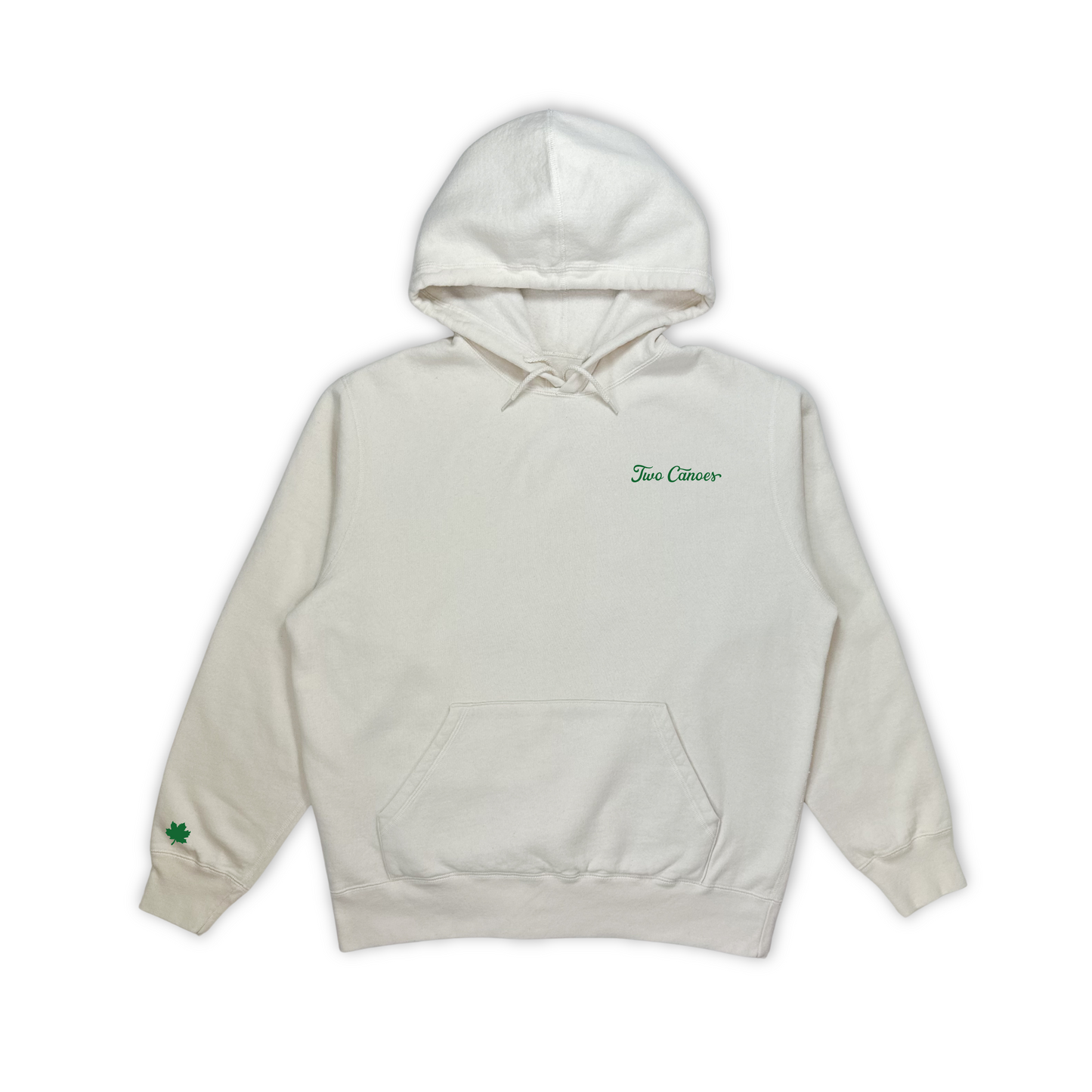 Two Canoes Minimalist Fleece Hoodie