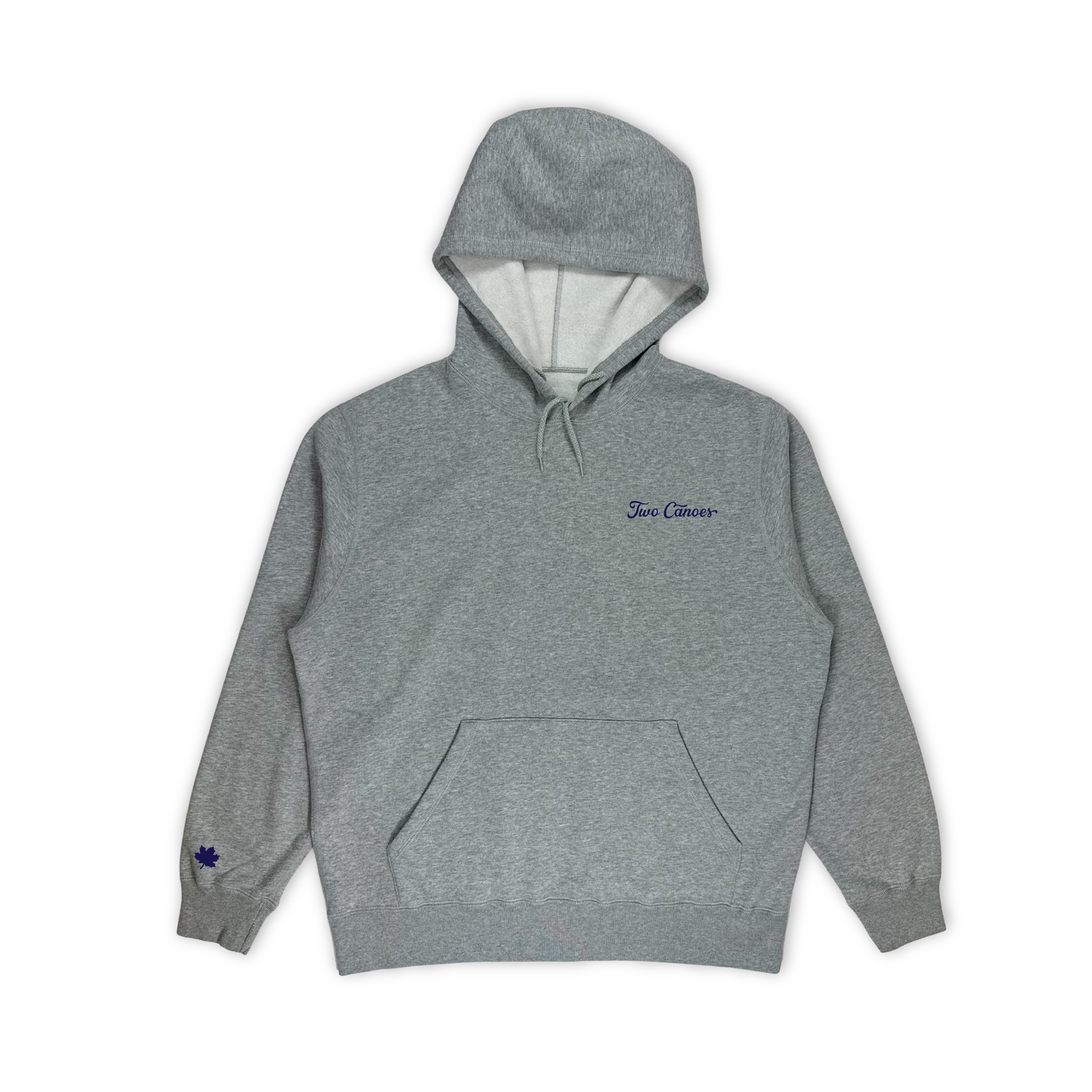 Two Canoes Minimalist Fleece Hoodie