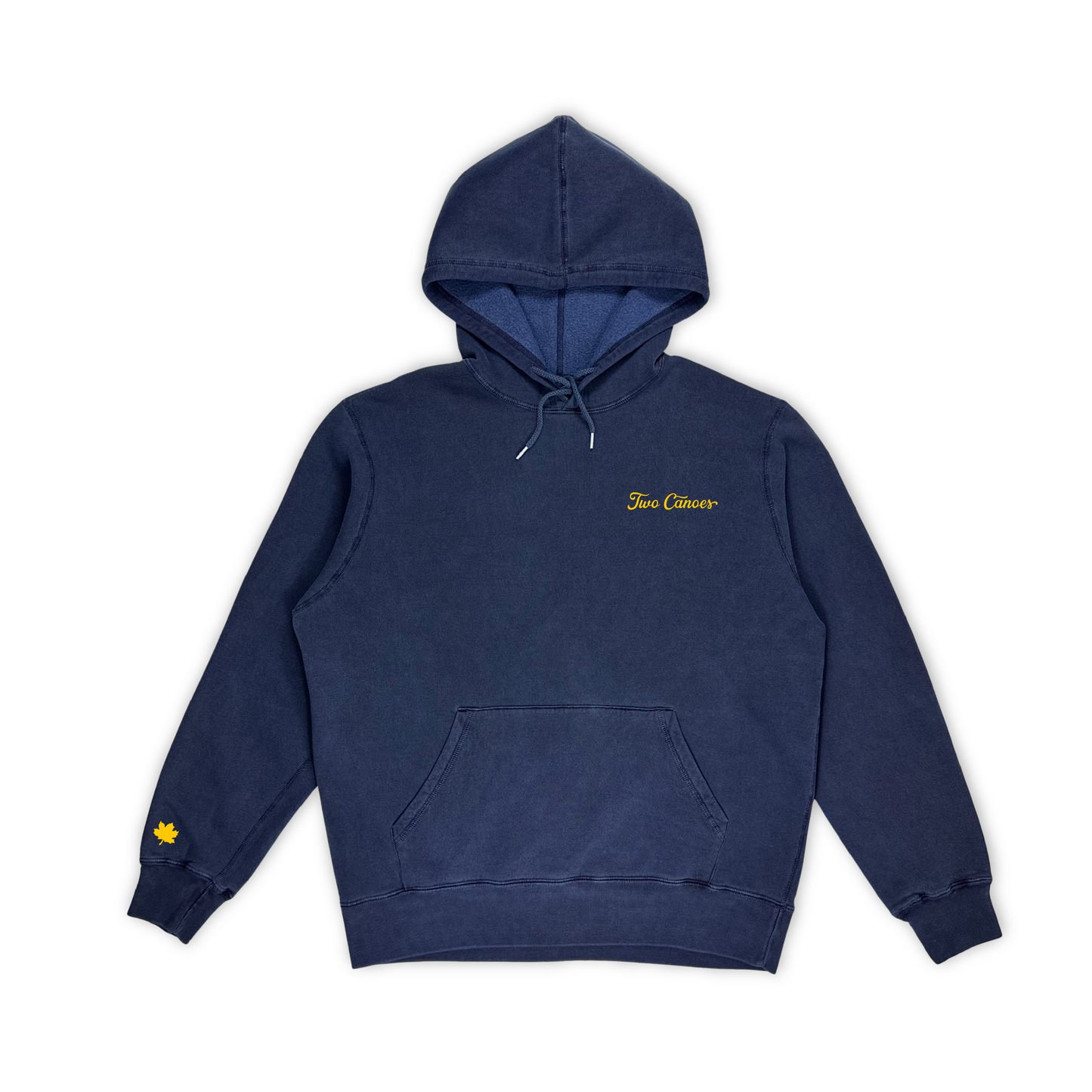 Two Canoes Minimalist Fleece Hoodie