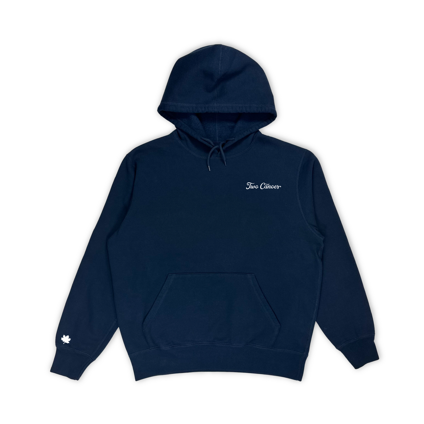 Two Canoes Minimalist Fleece Hoodie