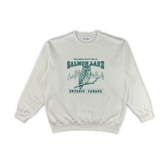 Vintage Owl Fleece Crewneck