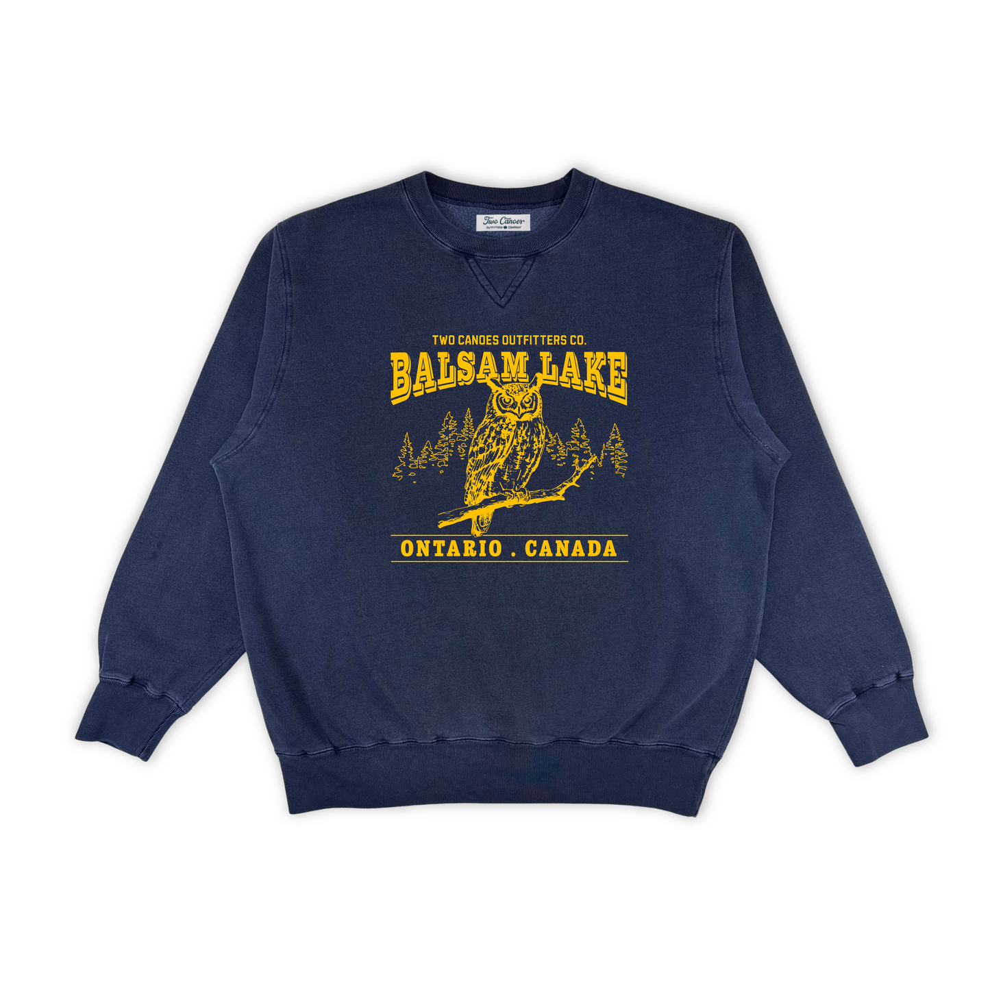 Vintage Owl Fleece Crewneck