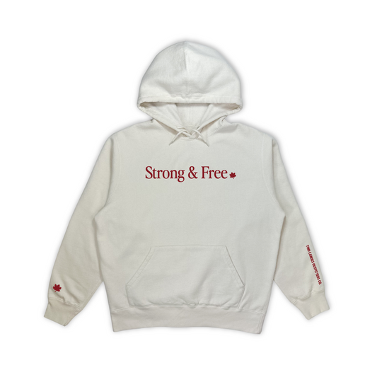 Strong & Free | Canadian Pride Fleece Hoodie