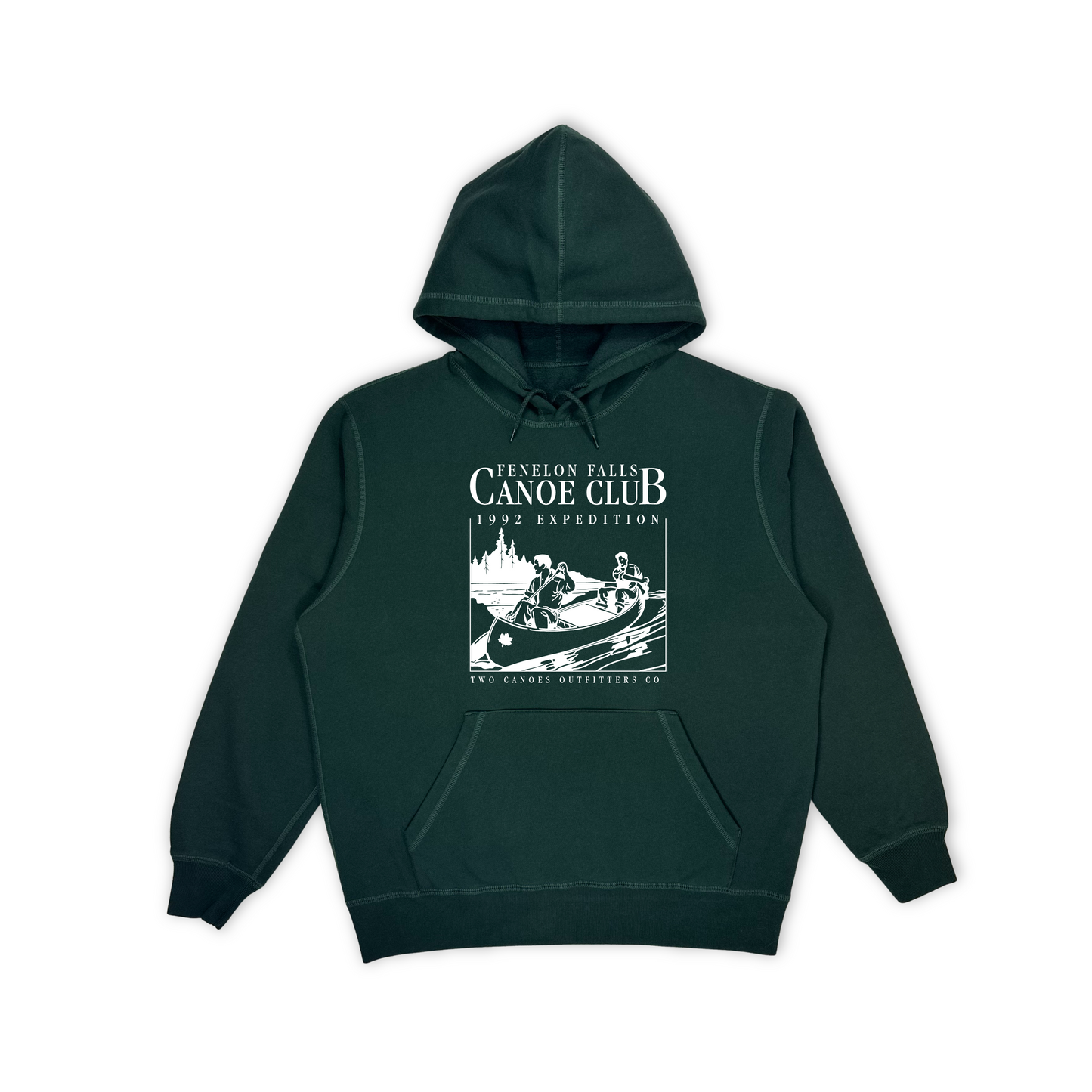 Canoe Club Graphic Fleece Hoodie