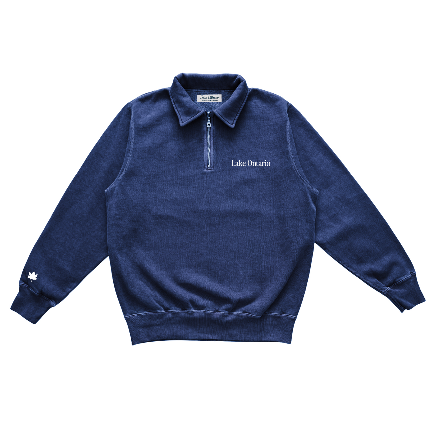 Lake Ontario Fleece Quarter Zip | Canadian Made 🇨🇦