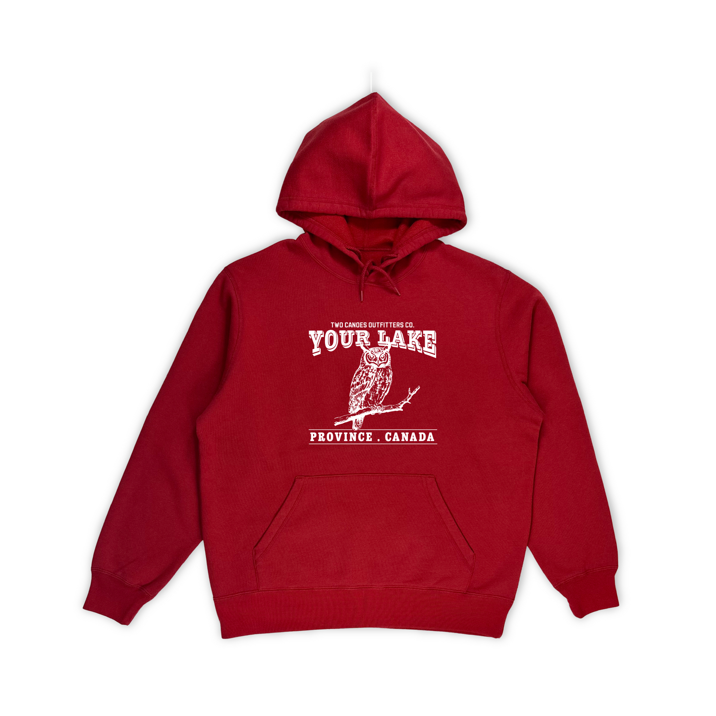 Vintage Owl Fleece Hoodie