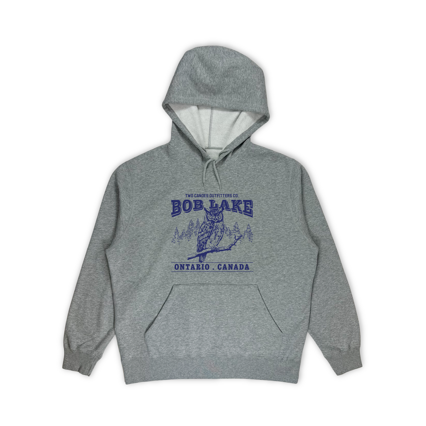 Vintage Owl Fleece Hoodie